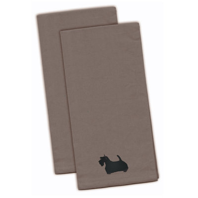 Cotton Embroidered Tea Towel Kitchen Towel