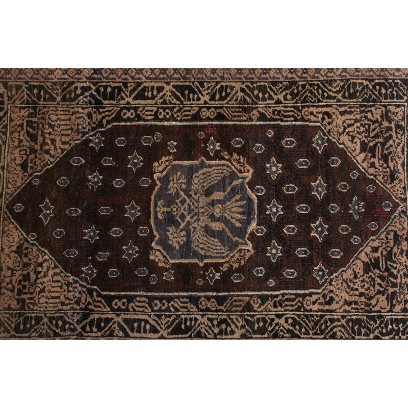 One-of-a-Kind 4’2" X 6’ Hand Knotted Area Rug