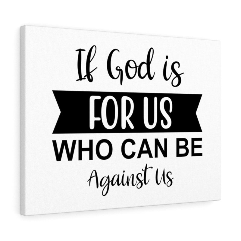 For Us - Wrapped Canvas Print, 28cm H x 36cm W