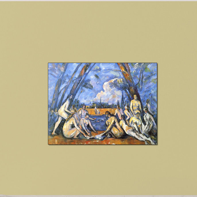 Paul Cezanne - Wrapped Canvas Painting, 60cm H x 80cm W x 1.8cm D