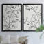 Croquis botanique I, toile encadrée de qualité supérieure - prête à être accrochée-727837626-727837631