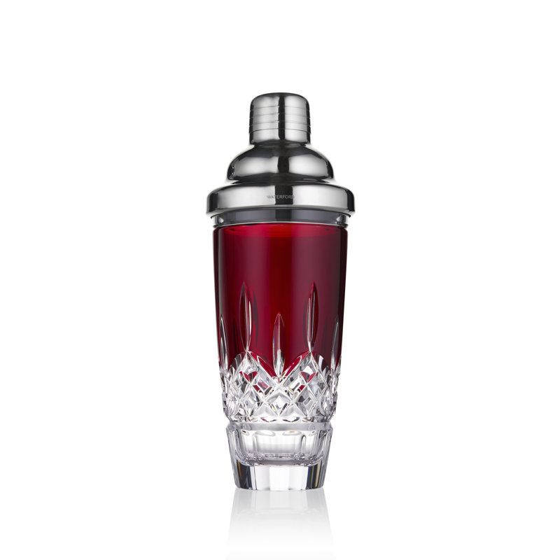 Waterford Lismore Red Cocktail Shaker 24oz