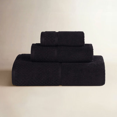 3-Piece Jacquard Cotton Towel Set