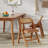 Idalia 18.3'' H Faux Leather Upholstered Beech Folding Side Chair-1651175238