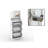 Shoe Cabinet With 3 Mirrors