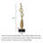 Zen-Style Walnut Wood Art Sculpture Ornaments-747644322