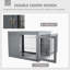 Furniture Style Crate with 2 Doors