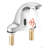 Touchless Bathroom Sink Faucet Cold Water Chrome Plated 9/16in Pipe