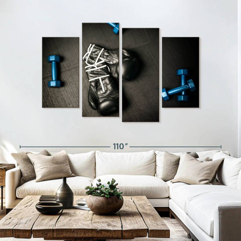 Sireci Boxing Gym, 54" H x 84" W