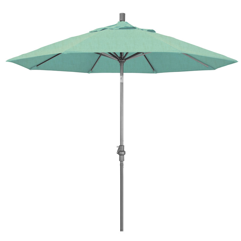 Parasol 9 'Market Sunbrella, Tissage uni Sunbrella® palette brume