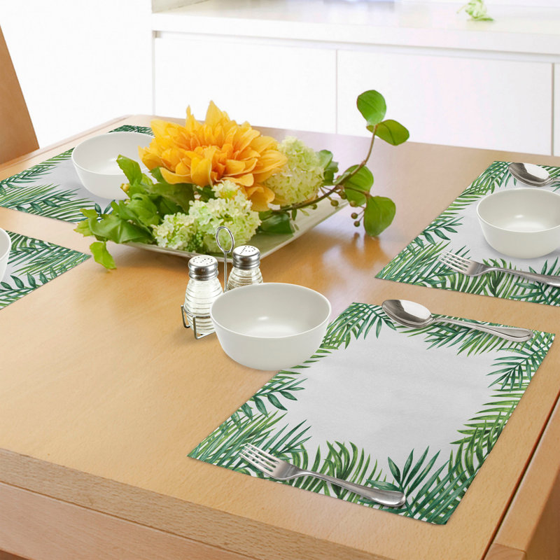 Kaman Not Monochrome Rectangle Placemat