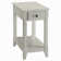 Bhairavi Transitional Wooden Rectangular End Table with Storage