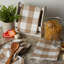 Cotton Waffle Tea Towel Kitchen Towel-2050098236