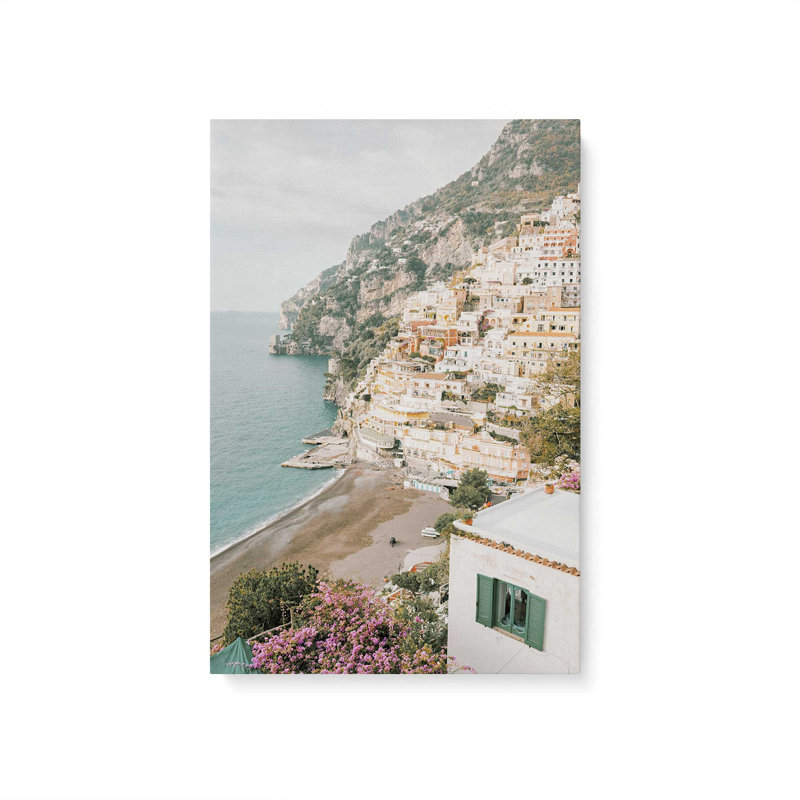 Impression sur toile Seaside Heights, H 18 po x l 12 po x P 1,25 po, Toile tendue