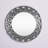 Melanie Metal Flat Wall Mirror