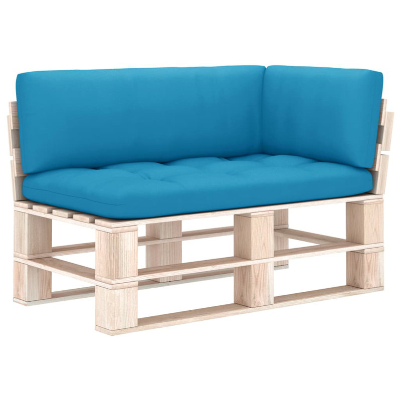 Coussin de siège d'extérieur, Bleu