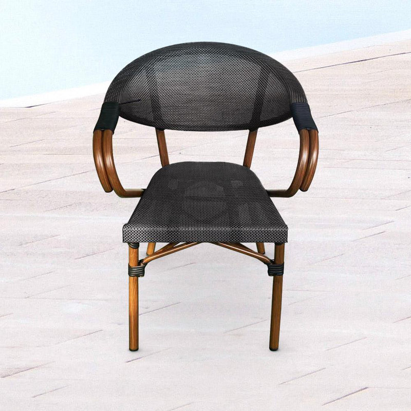 Chaise avec accoudoirs
