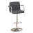 Aarvin Swivel Upholstered Adjustable Height Counter Stool with Metal Frame-11950448