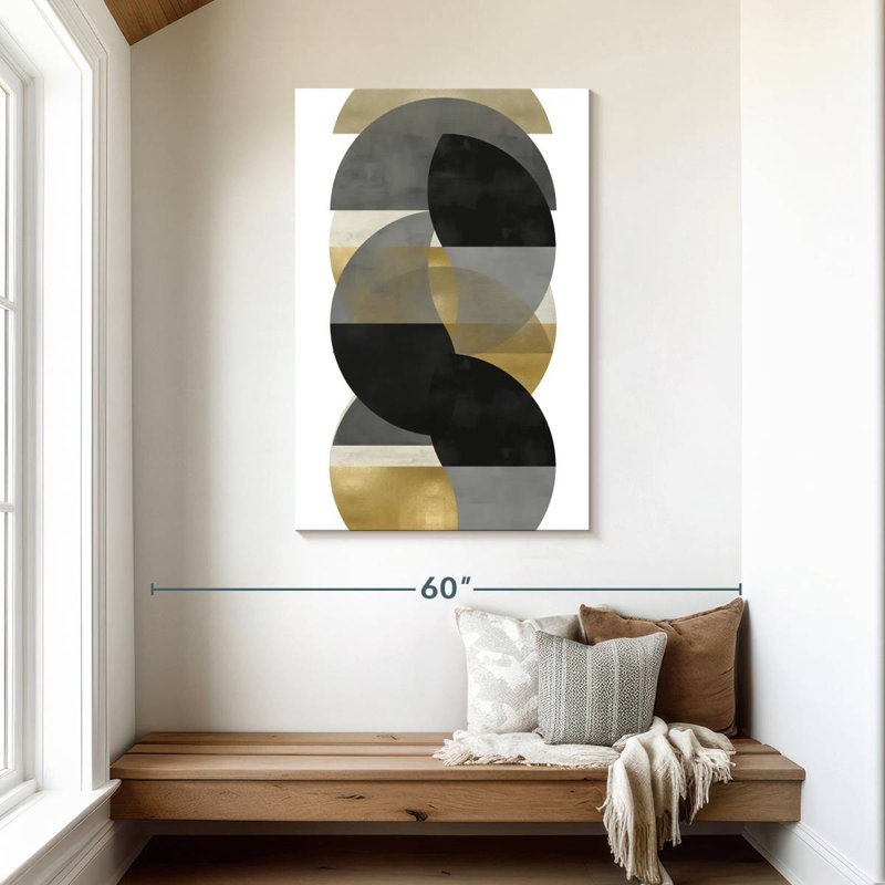Avery Layered II, 45" H x 30" W