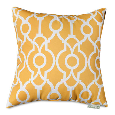 Athens Square Throw Pillow