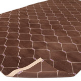 Brown Modern Tibetan Cotton Rug - 10' x 14'4"