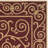 Brayton Hand Hooked Wool Pile Oriental Rug-21279437