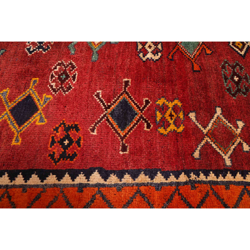 Melis  Red Rug 4'0" x 7'2"