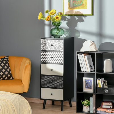 Oscar 5 Drawer 40cm W Chest