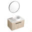 Ensemble de meuble-lavabo flottant 30 po avec lavabo en céramique 30 po Modern Design-126528426