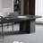 Black Rectangular Solid Wood With 1 Drawers Desks-107896546-107896542
