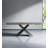 Modern minimalist extendable folding dining table-110651664