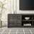Bateson Modern 70" TV Stand with Storage Cabinets-549267265