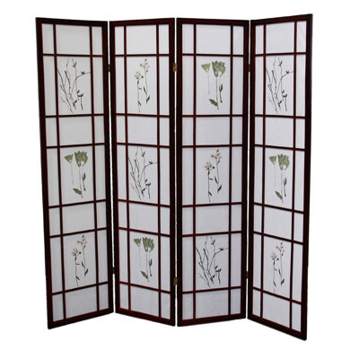 70" Tall 4-Panel Screen / Room Divider "Shoji"