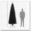 Arbre de Noël noir 8 pi