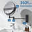 Wall Mounted Lighted Makeup Mirror-608054483