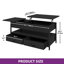 Metro Lane Lift Top Wooden Coffee Table with 2 Drawers And Storage Shelf-38663798