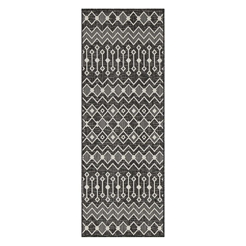 Regular Pattern Indoor/Outdoor Area Rug, Runner Rug, Rectangle 7'10" x 10'3"
