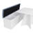 Chesterle 3PC White Blue Square Nook Set