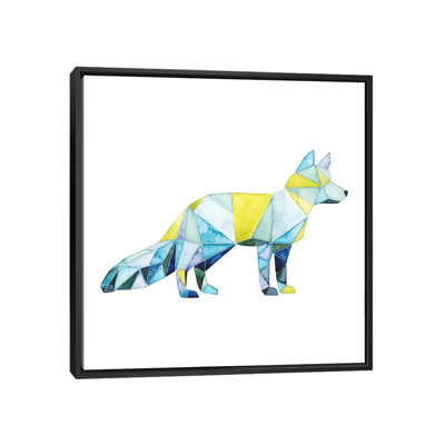 «Geo Animal IV» par Grace Popp - Estampe numérique sur toile tendue avec châssis