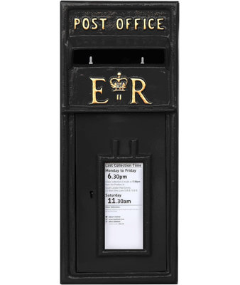 Middletown Cast Iron Wall Mounted Post Box