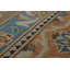 Tapis vert floral 6 x 10
