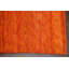 Tapis orange en laine Gabbeh noué à la main 6 x 9