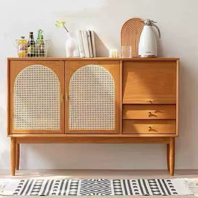 Armoire d'appoint avec rangement Nordic, H 35,43 po x l 47,24 po x P 15,75 po
