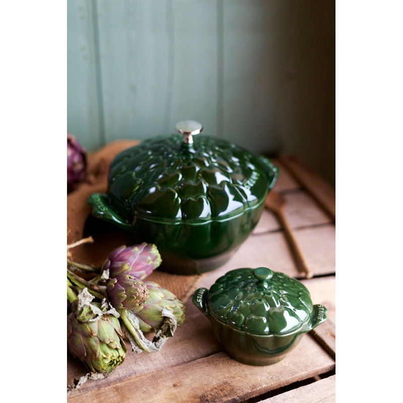 Staub Ceramic 16-oz Petite Artichoke Cocotte