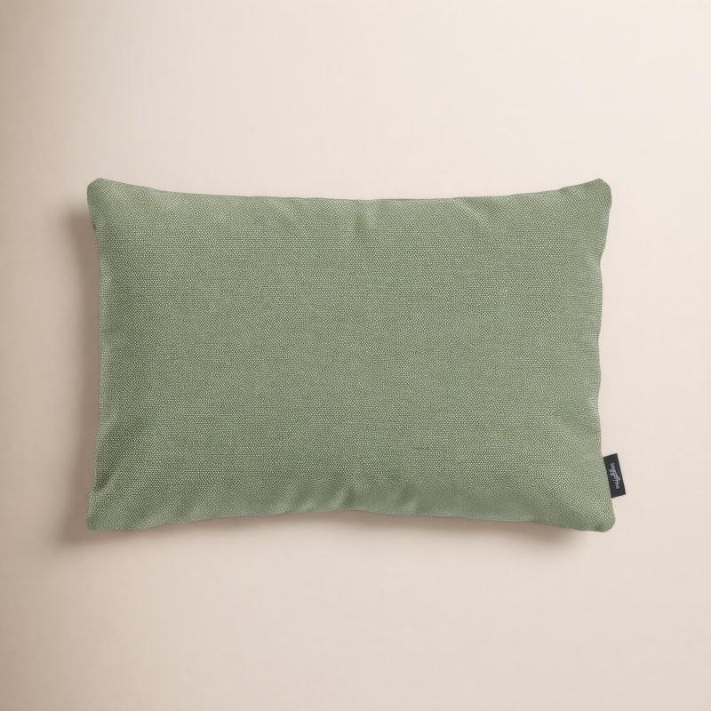 Terra Lumbar Indoor/Outdoor Pillow Cover & Insert, Sunbrella Olive