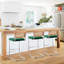 Tabouret rembourré en velours Krickelin-1200008079-1200008076-1200008077