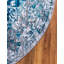Tapis bleu abstrait Dota-918651199