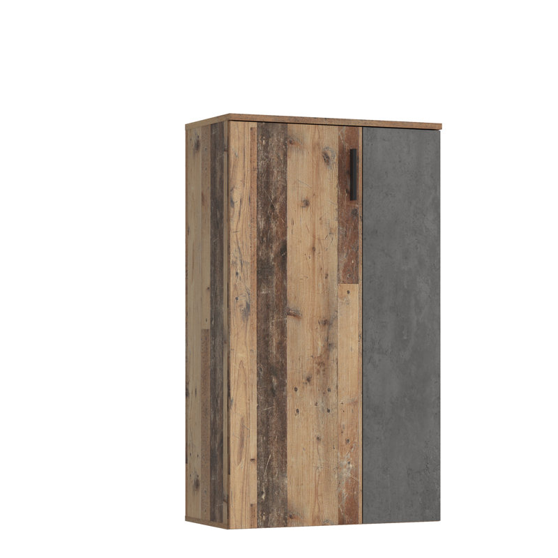 Shoe Cabinet for 20 Pairs of Shoes, Brown/Black