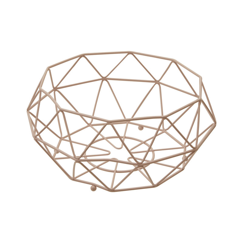 Hykkon Decorative Basket, Pink