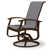 Chaise de patio pivotante Askar